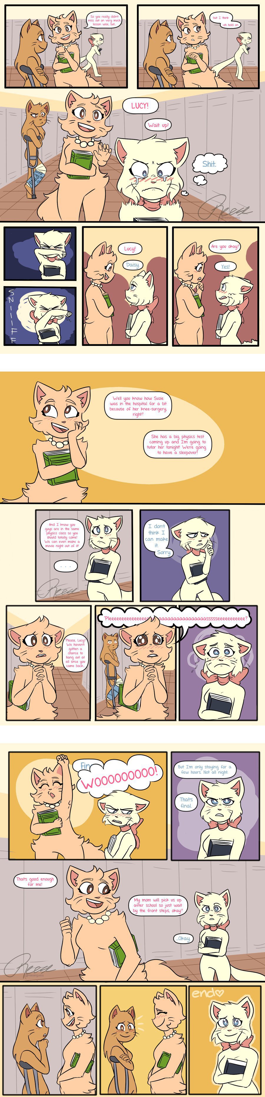 Candybooru image #15025, tagged with Daisy Lucy Sue comic fob_(Artist)